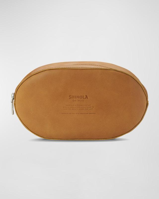 Mens Football Leather Travel Toiletry Kit Product Image