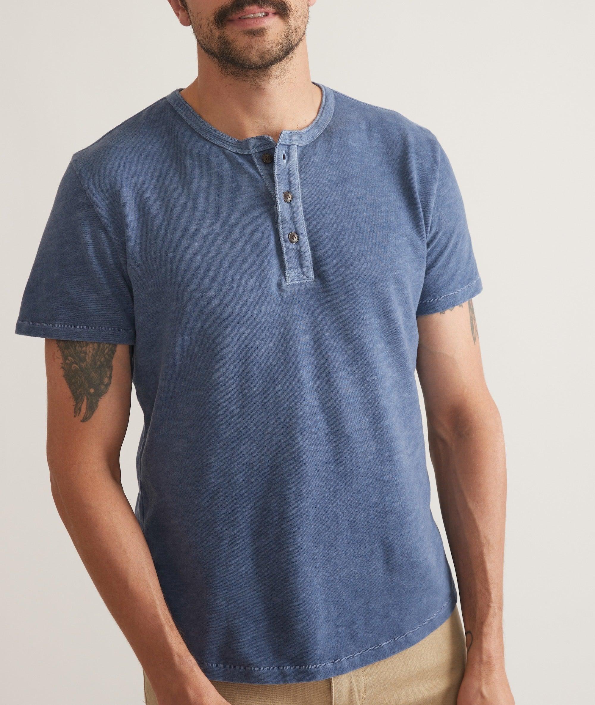 Vintage Heavy Slub Henley Product Image