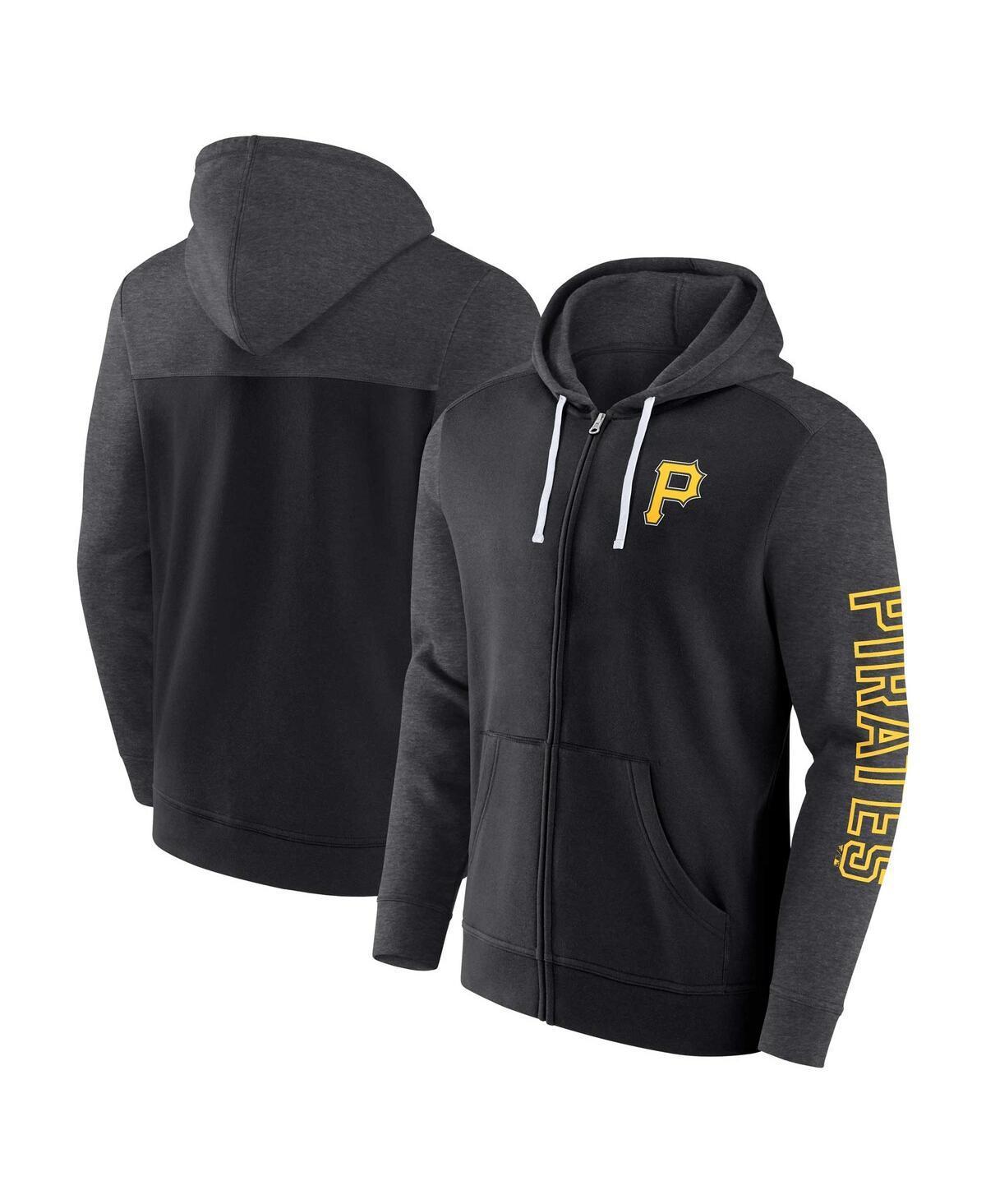 Mens Fanatics Branded Pittsburgh Pirates Offensive Line Up Full-Zip Hoodie Product Image