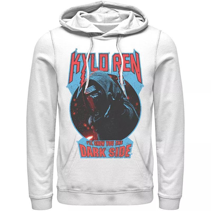 Mens Star Wars Kylo Ren Show You The Dark Side Metal Text Hoodie Product Image