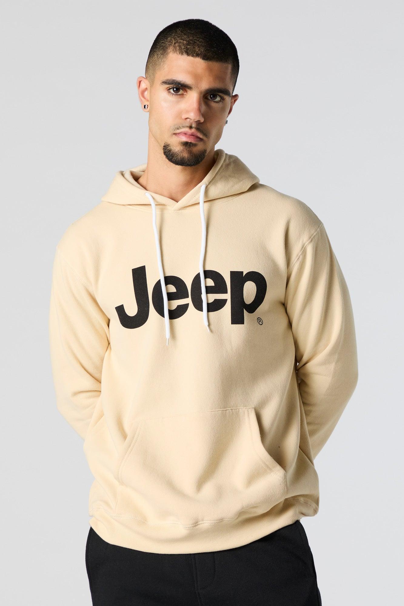 Jeep Graphic Fleece Hoodie Male Product Image