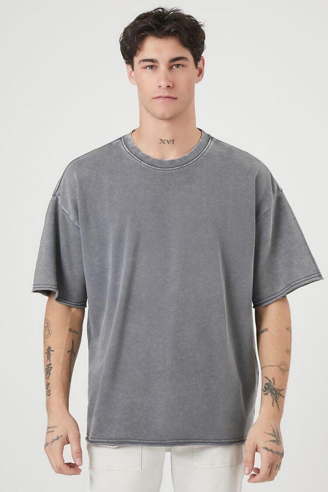 Mineral Wash Crew Tee | Forever 21 Product Image