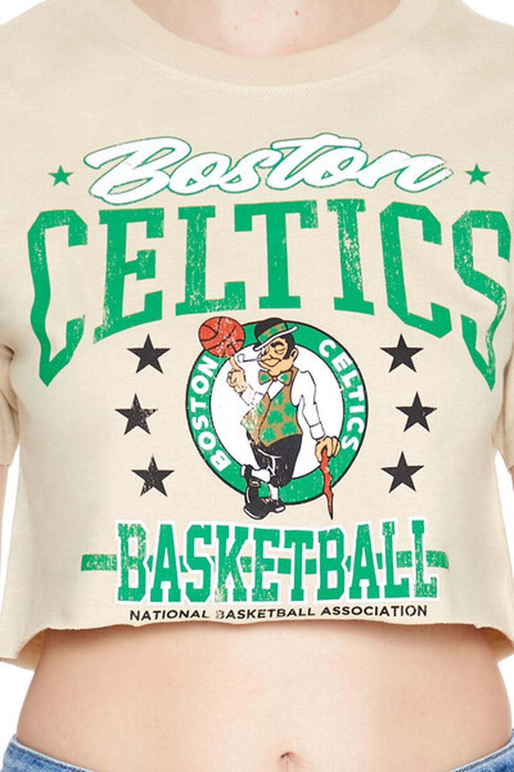 Boston Celtics Cropped Tee | Forever 21 Product Image