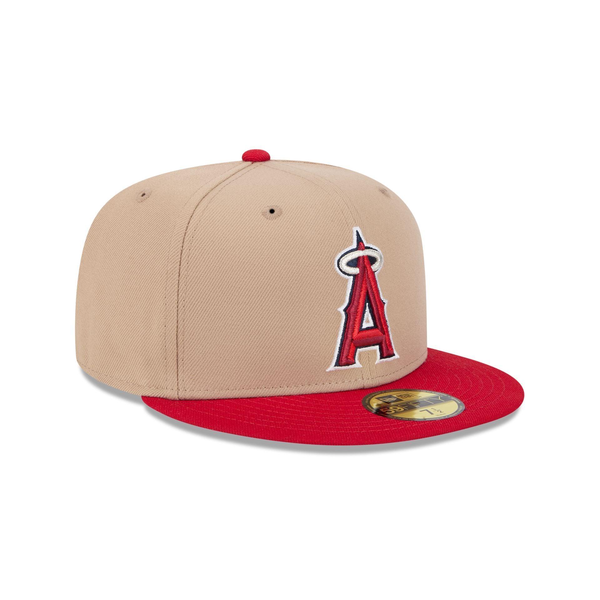 Los Angeles Angels Camel 59FIFTY Fitted Hat Male Product Image