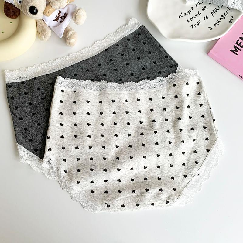 Heart Pattern Panty Product Image