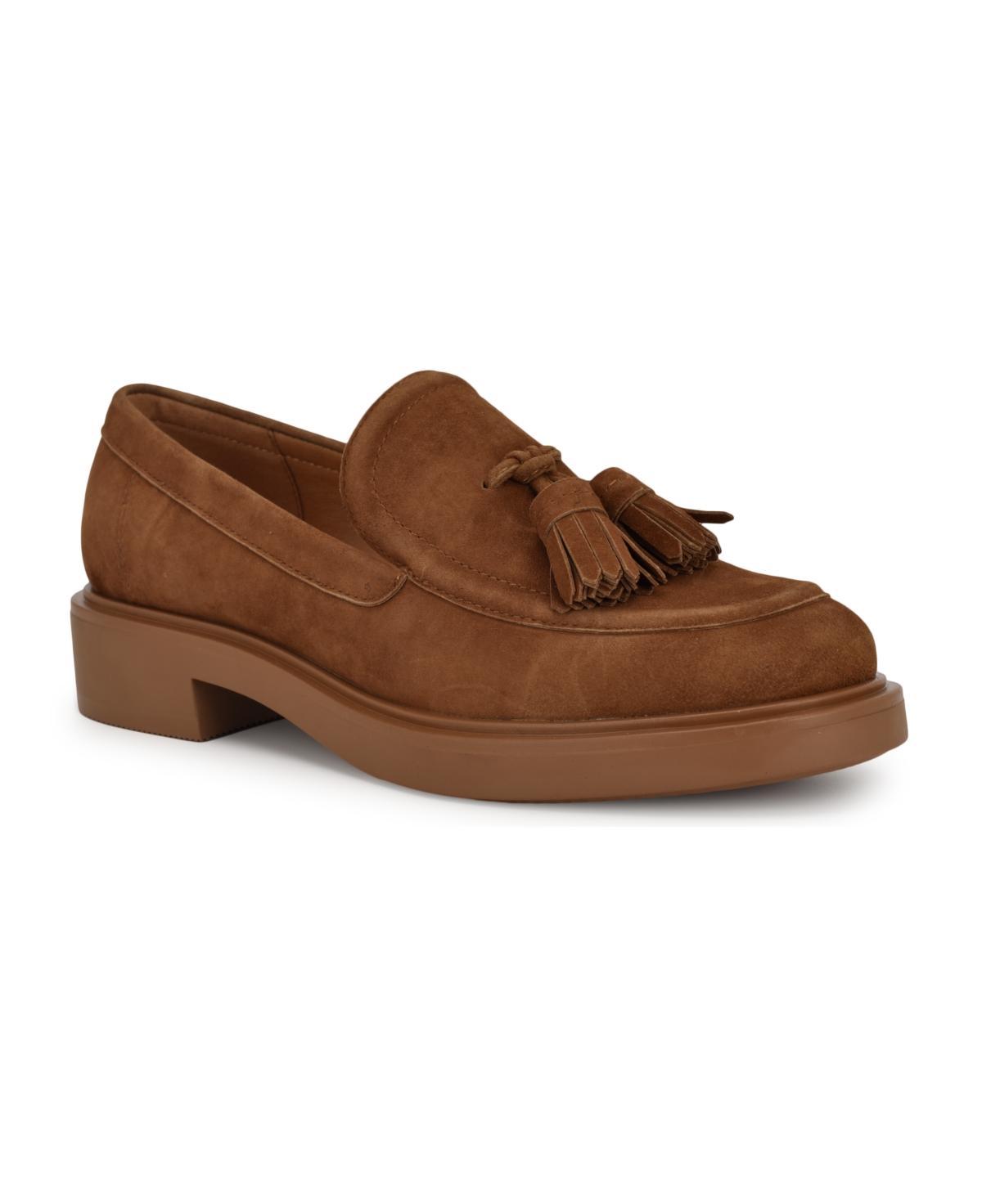 Nine West Roker Slip-On Round Toe Womens Casual Loafers Product Image