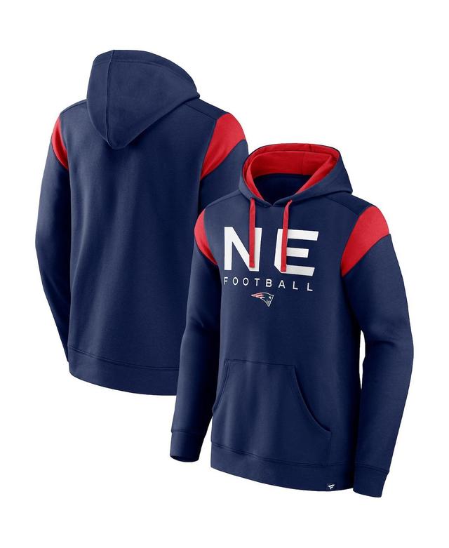 Mens Fanatics Navy New England Patriots Call The Shot Pullover Hoodie Product Image