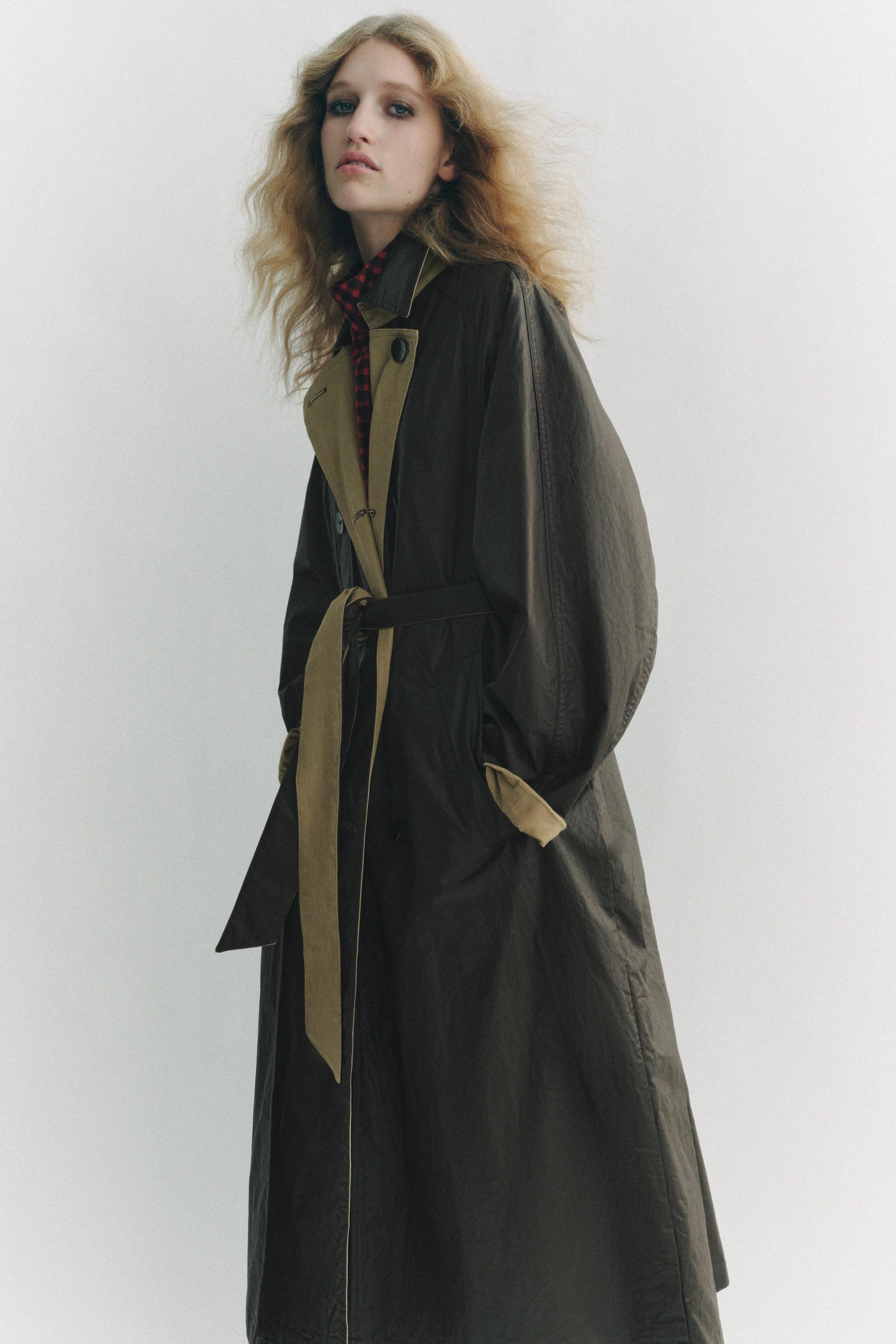 REVERSIBLE TRENCH COAT ZW COLLECTION Product Image