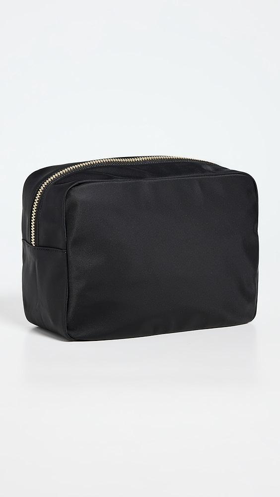 Stoney Clover Lane Noir "Travel" Embroidered Large Pouch | Shopbop Product Image