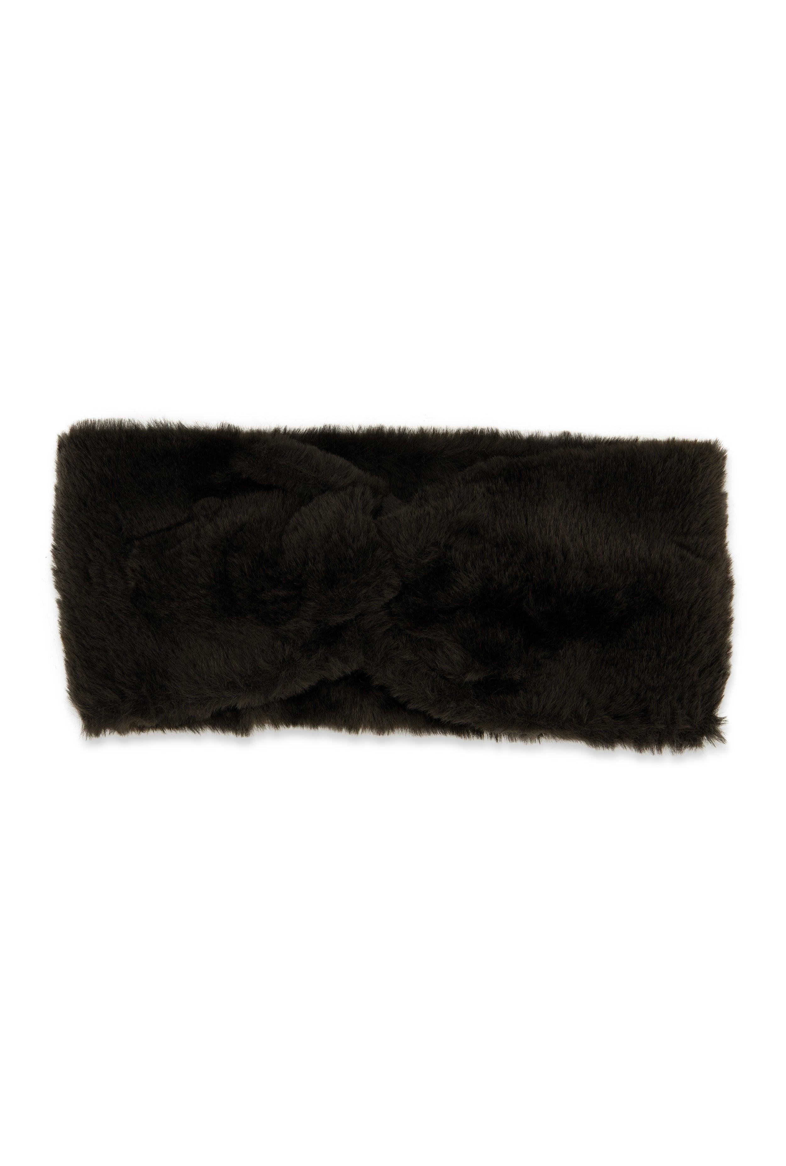 Faux Fur Knot Headband Female Product Image