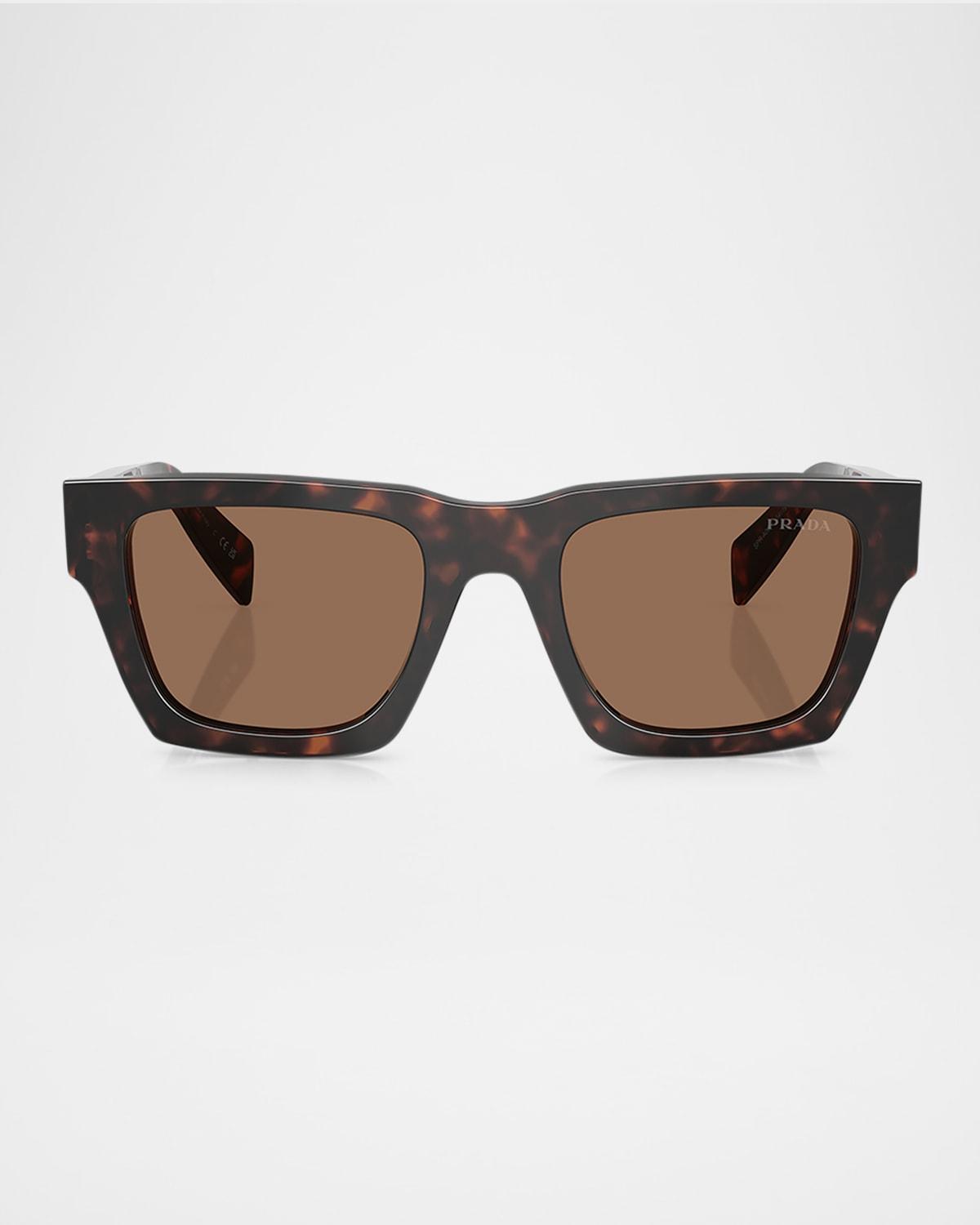 Men's Acetate Square Sunglasses Product Image