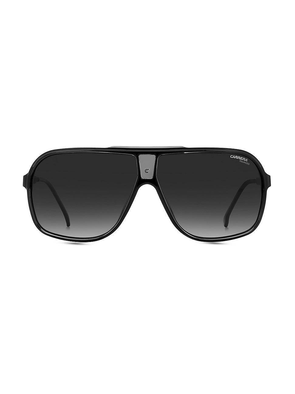 Mens Grand Prix 64MM Navigator Sunglasses Product Image