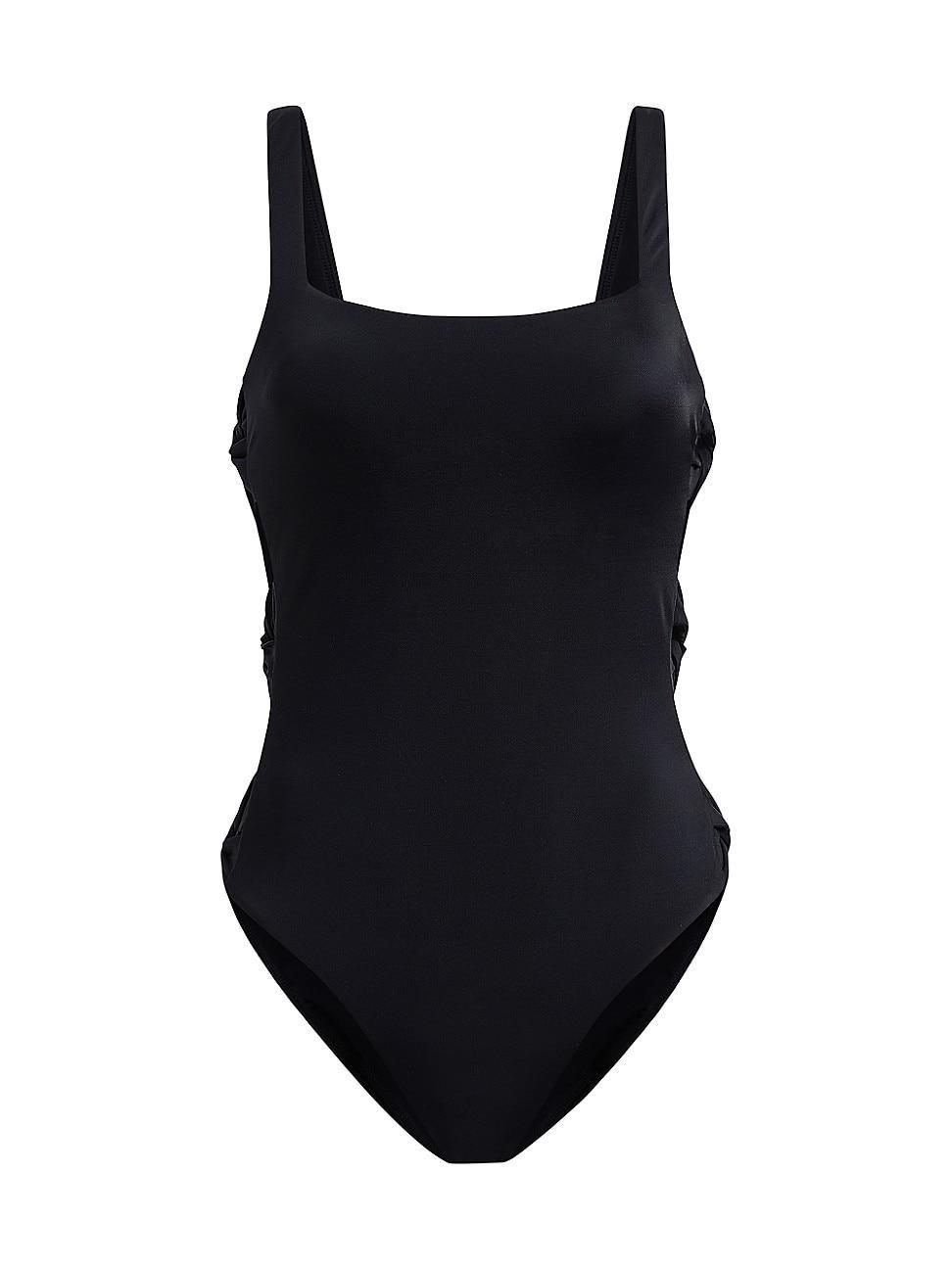 Womens The Lucia Side-Twist One-Piece Swimsuit Product Image