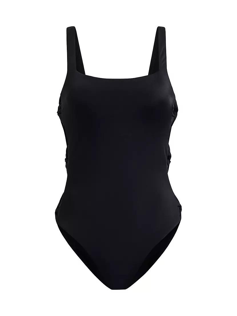 The Lucia Side-Twist One-Piece Swimsuit Product Image