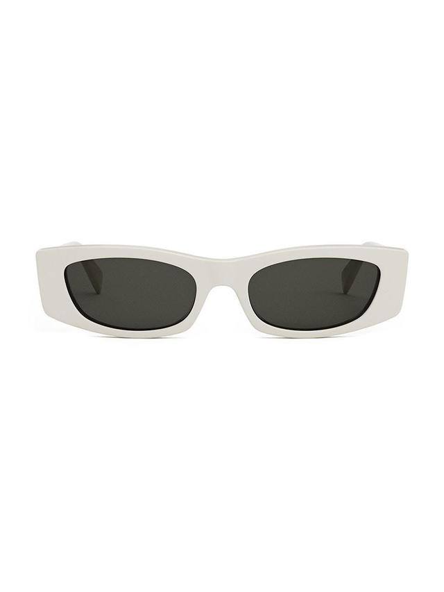 Womens Bold 3 Dots 55MM Geometric Sunglasses Product Image