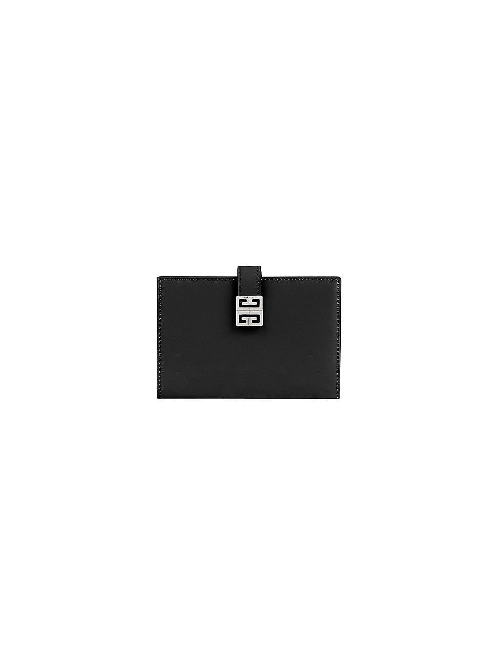 Givenchy Medium 4G Bifold Calfskin Leather Wallet Product Image