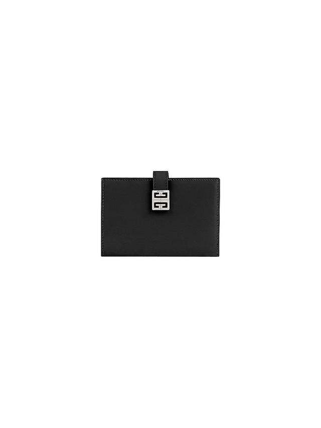 Givenchy Medium 4G Bifold Calfskin Leather Wallet Product Image