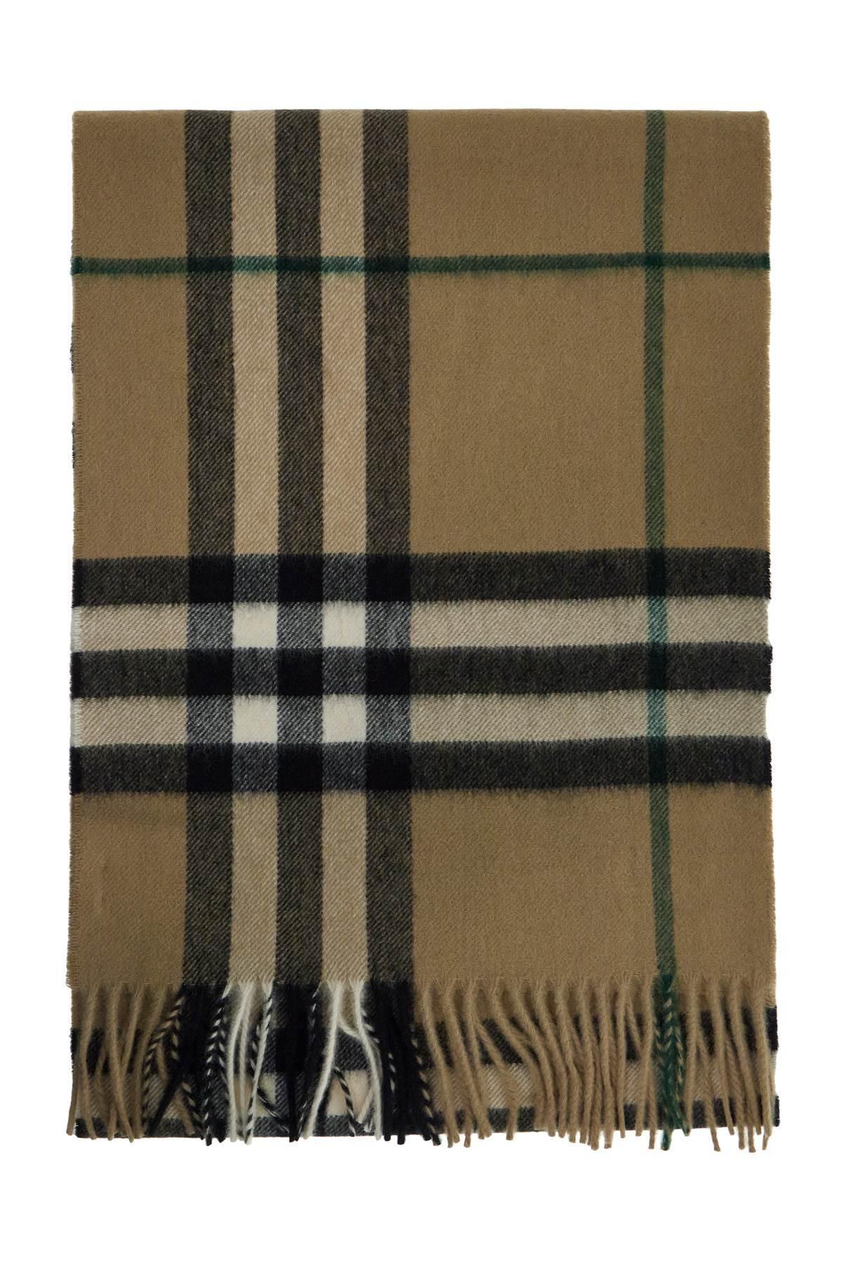 BURBERRY Ered Scarf In Cashmere In Multicolor Product Image