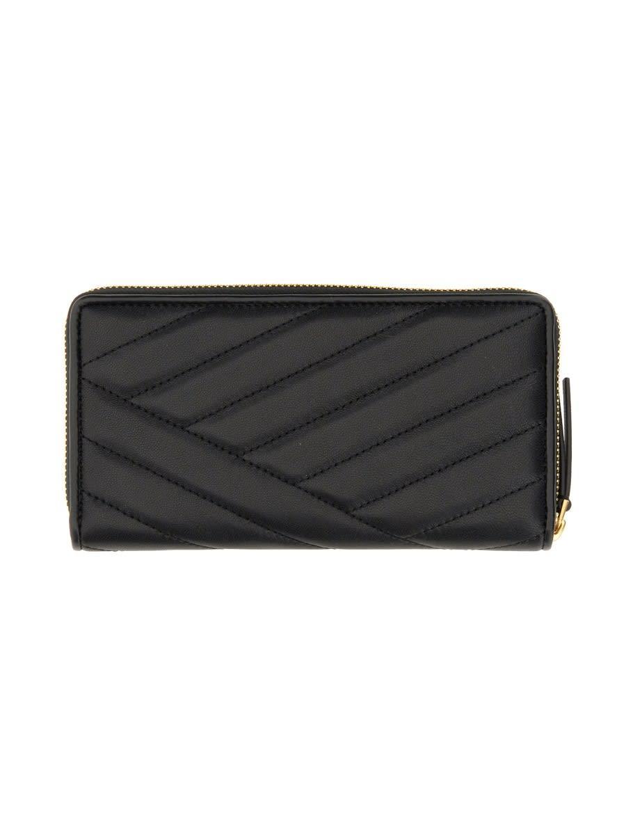 Kira Continental Leather Wallet In Black Product Image