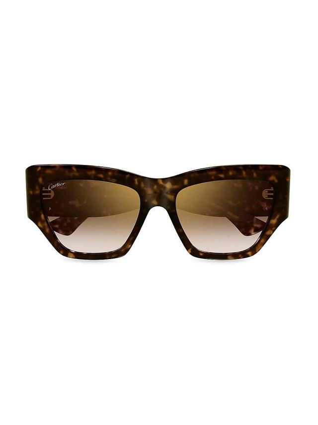 Womens Double C 55MM Cat-Eye Sunglasses Product Image