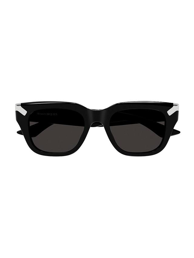 Mens Punk Rivet AM0439S 51MM Square Sunglasses Product Image