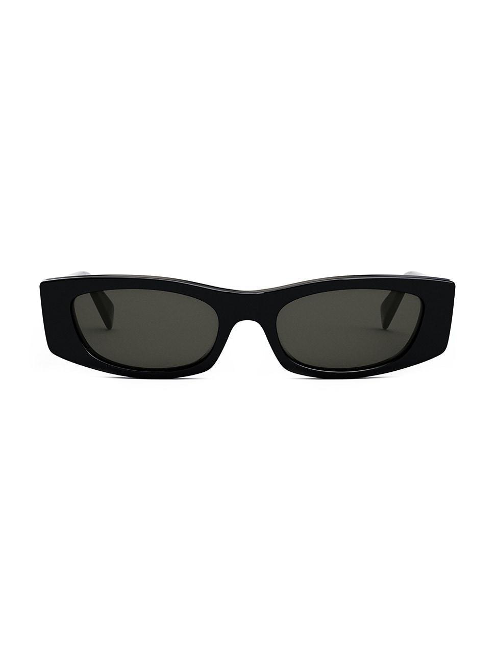 Womens Bold 3 Dots 55MM Geometric Sunglasses Product Image