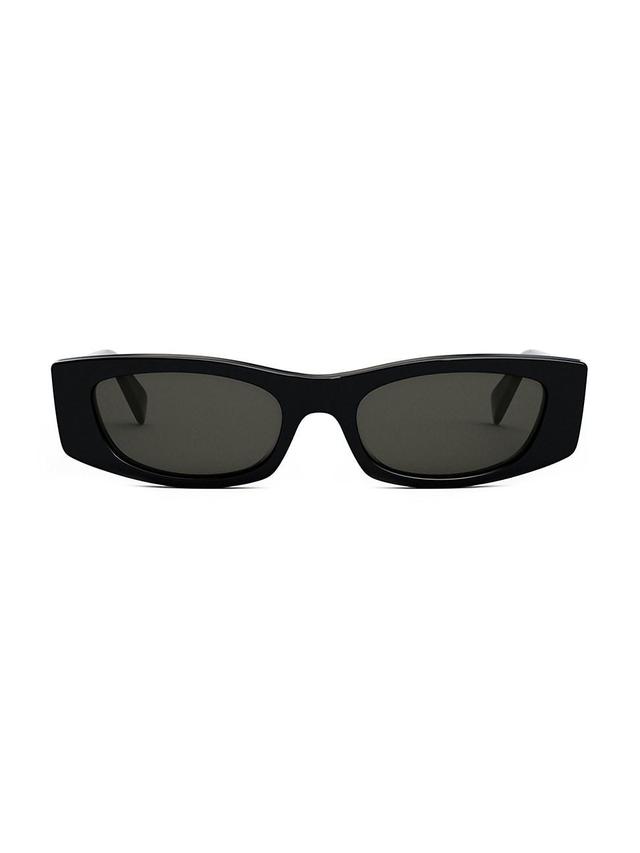 Womens Bold 3 Dots 55MM Geometric Sunglasses Product Image