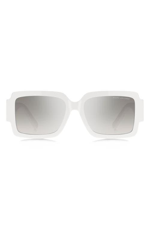 Marc Jacobs 55mm Gradient Rectangular Sunglasses Product Image