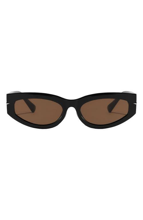 The Fendi Diagonal 50mm Round Sunglasses Product Image