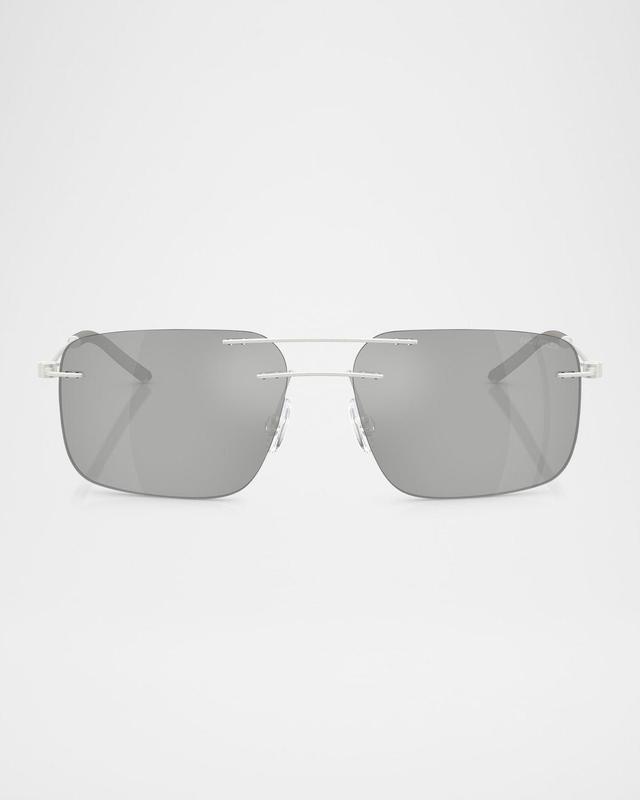 Men's ME4003 Rectangular Sunglasses Product Image