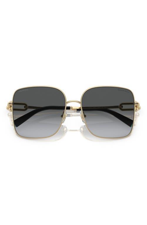Tiffany & Co. 58mm Gradient Polarized Square Sunglasses Product Image