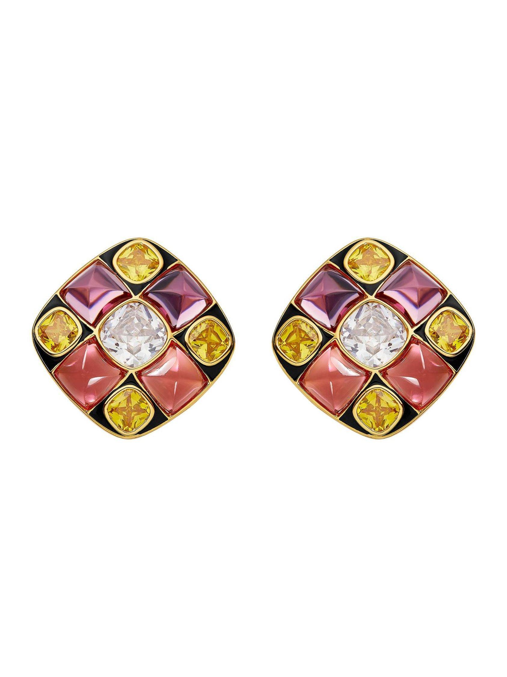 Cassandra Earrings (Pink) Product Image