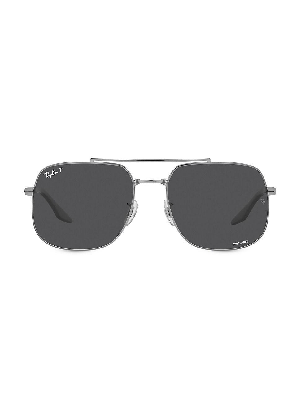 Mens 51MM Square Sunglasses Product Image