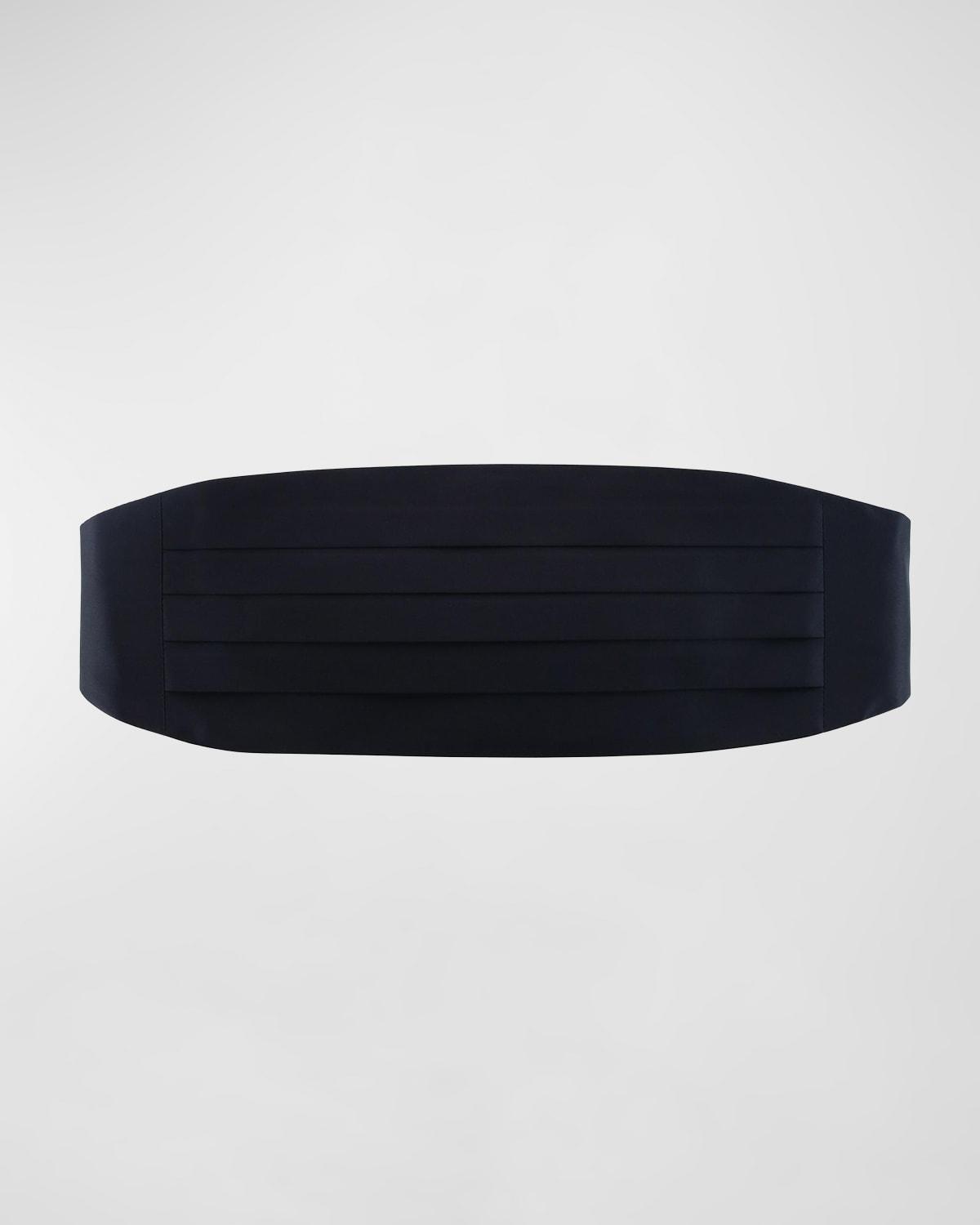 Trafalgar Sutton Solid Silk Cummerbund Product Image