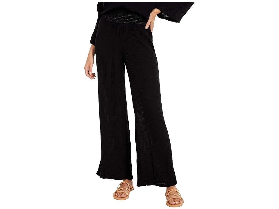 Michael Stars Smocked Wide Leg Pants Product Image