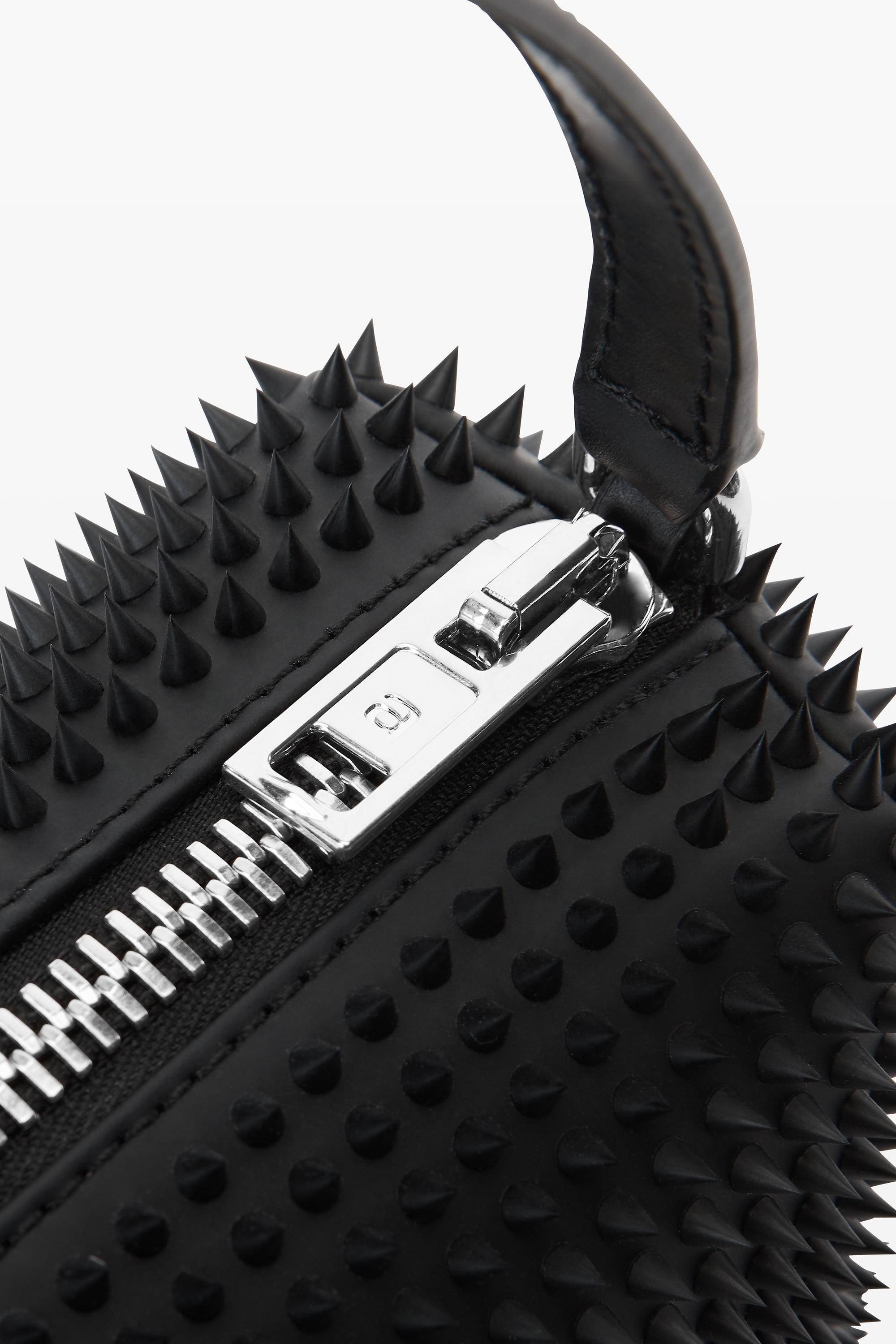 Heiress Pouch In Rubberized Spikes Product Image