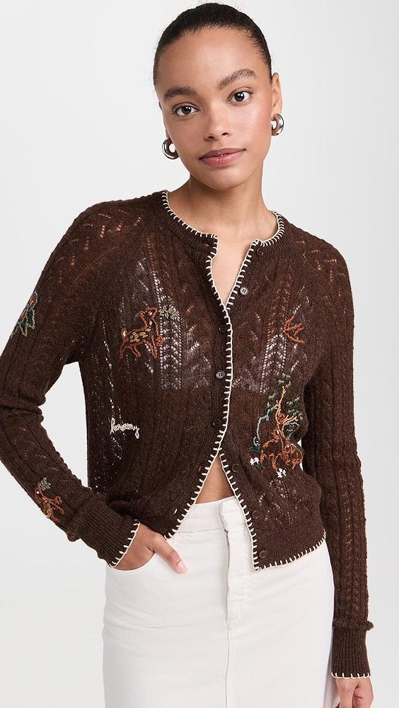 Sea Martha Embroidery Cardigan | Shopbop Product Image