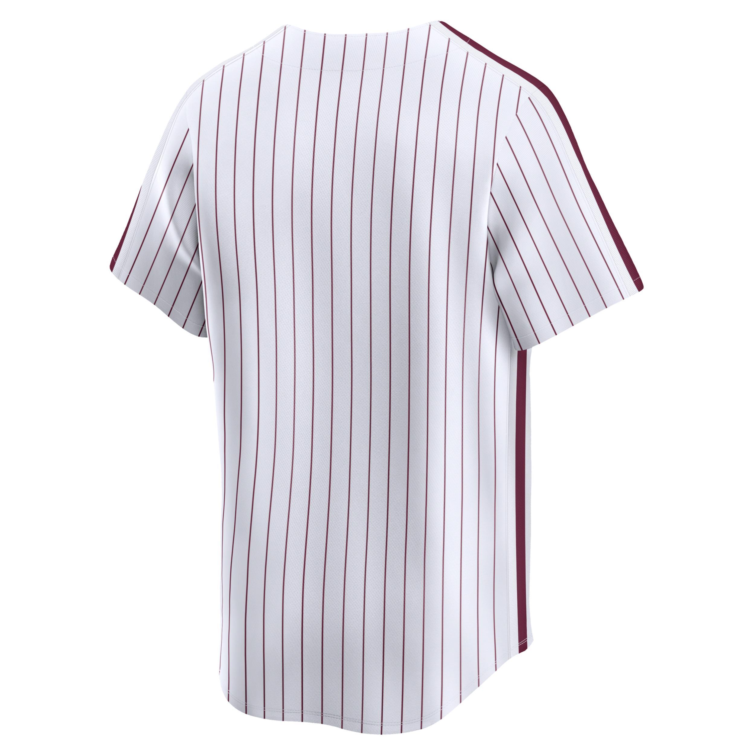 Nike Mens White Philadelphia Phillies Cooperstown Collection Limited Jersey - White Product Image