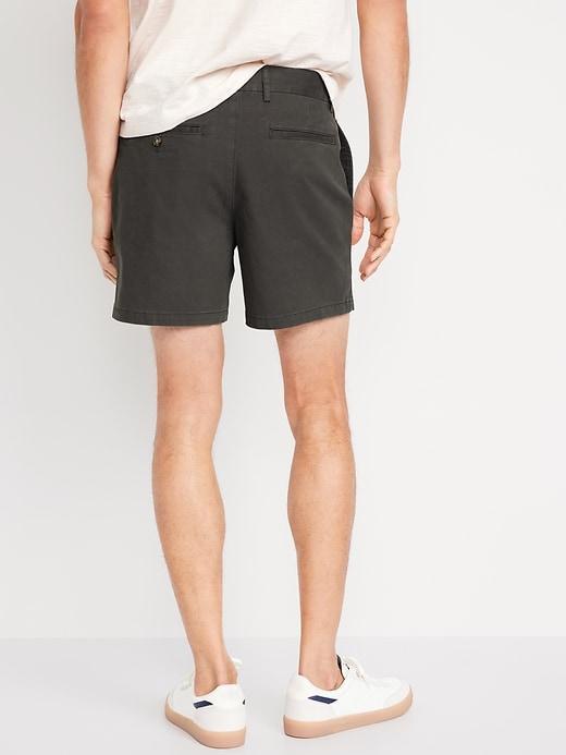 Slim Built-In Flex Rotation Chino Shorts -- 5-inch inseam Product Image