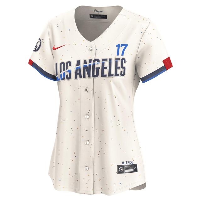 Mookie Betts Los Angeles Dodgers City Connect Nike Women's Dri-FIT ADV MLB Limited Jersey Product Image