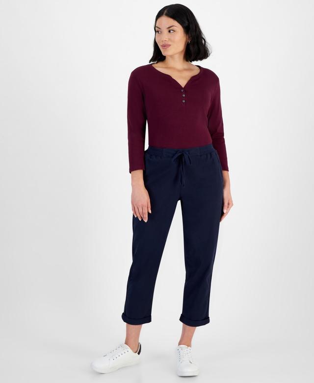 Style & Co Womens Pull On Cuffed Pants, Created for Macys Product Image