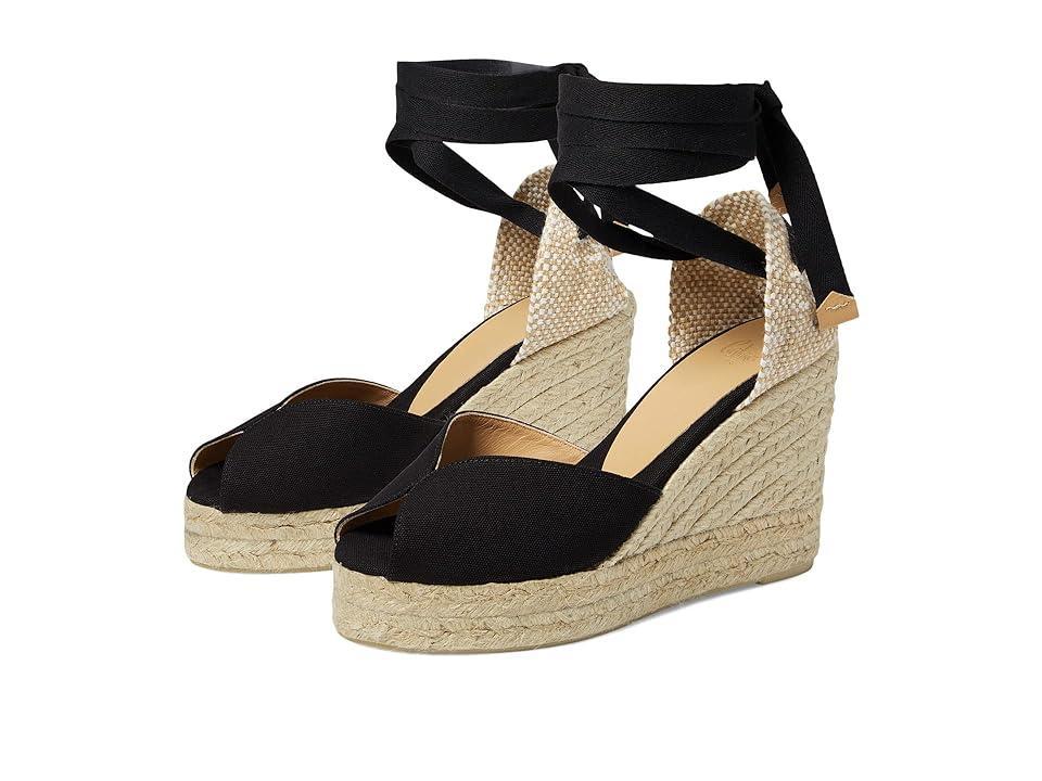 CASTANER Bilina 80 mm Wedge Espadrille (Negro) Women's Shoes Product Image