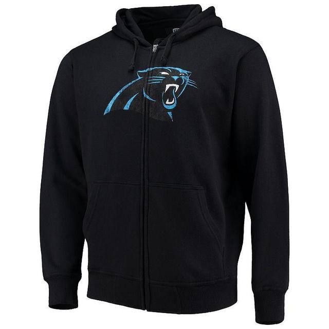 Mens G-III Sports by Carl Banks Carolina Panthers Primary Logo Full-Zip Hoodie Product Image