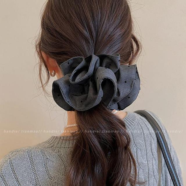 Polka Dot Hair Scrunchie Product Image