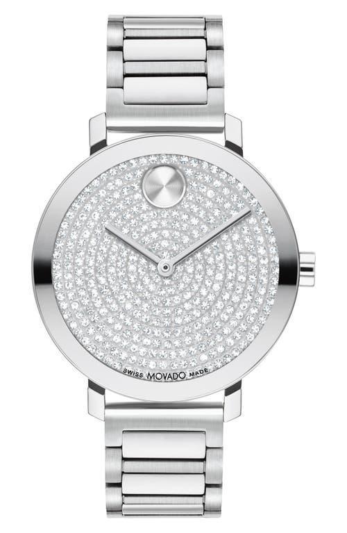 Movado Bold Evolution 2.0 Crystal Bracelet Watch, 34mm Product Image