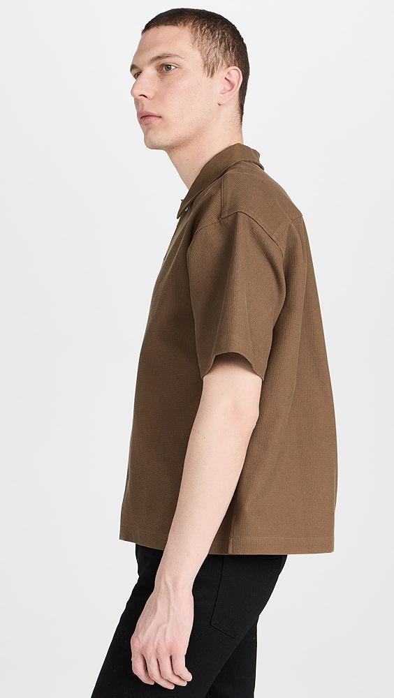 FRAME Waffle Textured Shirt | Shopbop Product Image