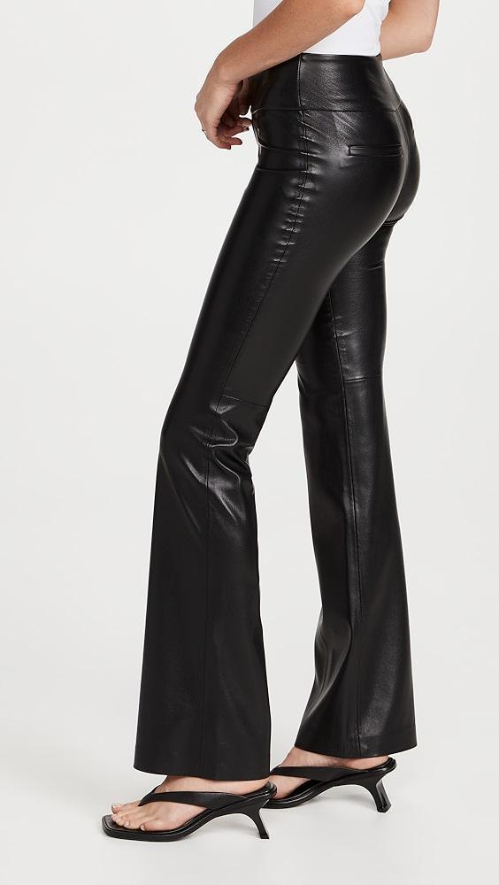 alice + olivia Olivia Vegan Leather Pants | Shopbop Product Image