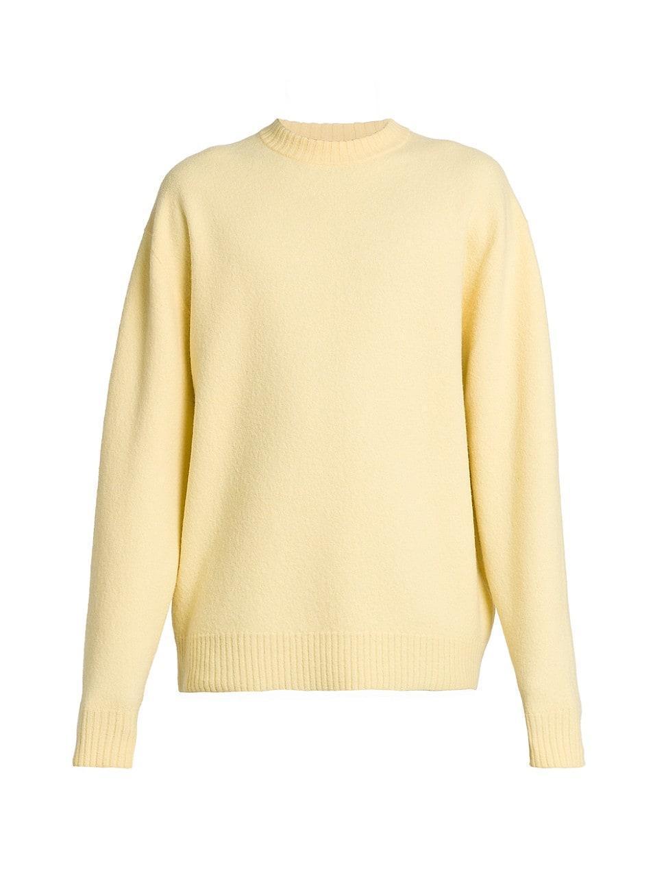 Mens Wool Crewneck Sweater Product Image