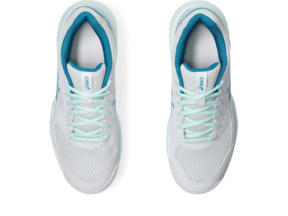 ASICS Women's GEL-Dedicate 8 Tennis Shoe Teal Blue) Women's Shoes Product Image