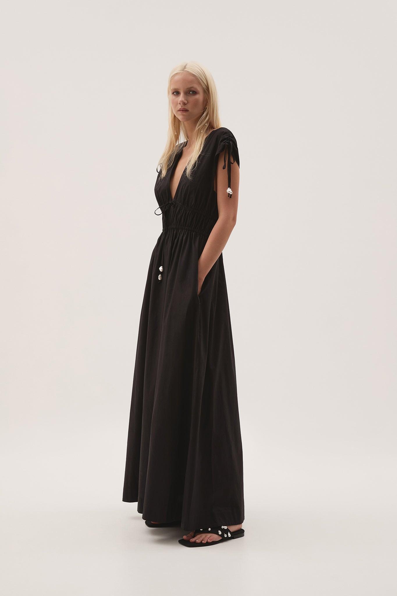 Marley Tie Maxi Dress Product Image